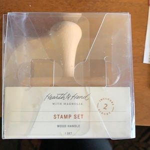 Rubber stamp and ink pad by Magnolia